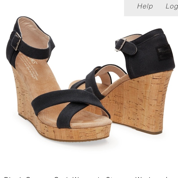 Toms Shoes - TOMS Cork Wedge Sandals